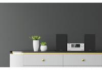 Kenwood M-925DAB-S Stereoset Bluetooth, AUX, USB, DAB+, Radio, CD, MP3 Incl. afstandsbediening 2 x 50 W Zilver - thumbnail