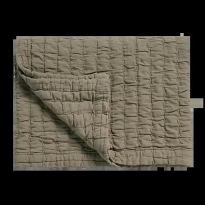 Vandyck Vandyck Pure 64 G.Dyed bedsprei 260x260 Thyme