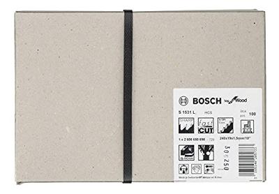Bosch Professional S1531L Reciprozaagblad 240mm Top for Wood VE=100 - 2608650698 - thumbnail