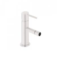 Bidetmengkraan Tres Study Colors 1-Hendel Uitloop Recht 8 cm Rond Mat Wit Tres - thumbnail
