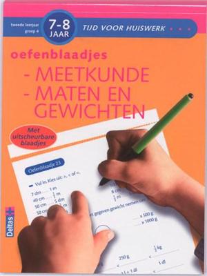 Deltas Oefenblaadjes meetkunde, maten en gewichten