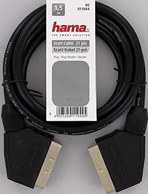 Hama Scartkabel 21p Verguld 1.5M