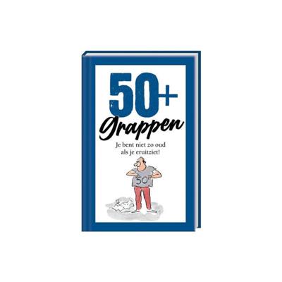 Leeftijdscadeauboek 50+ grappen