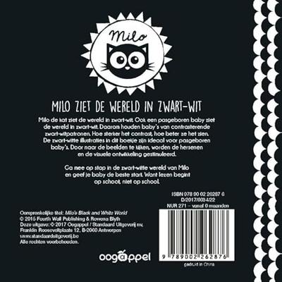 Milo ziet de wereld in zwart-wit