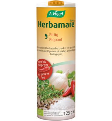Herbamare kruidenzout spicy bio 125 Gram Herbamare kruidenzout spicy bio 125 Gram