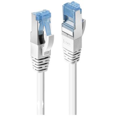 LINDY 47197 RJ45 Netwerkkabel, patchkabel CAT 6 S/FTP 7.50 m Wit Vergulde steekcontacten 1 stuk(s)