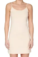 Gaubert Onderjurk - Spaghetti bandjes - Gladde onderjurk in zwart, huidskleur en wit - thumbnail