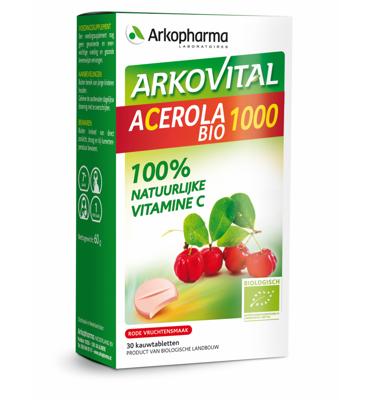 Arkopharma Acerola 1000mg Kauwtabletten