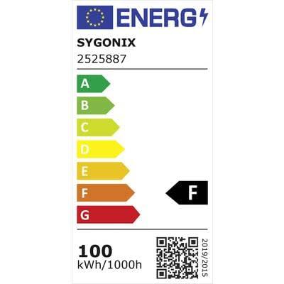 Sygonix SY-5051774 LED-schijnwerper Energielabel: F (A - G) 100 W Lichtkleur (naam): Warmwit