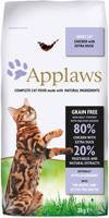 APPLAWS Chicken with duck - droog kattenvoer - 7,5kg - thumbnail