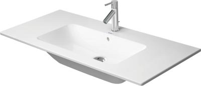 Duravit ME By Starck Meubelwastafel 103x49x17.5 cm Keramiek Glanzend Wit