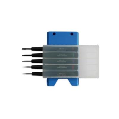 BERNSTEIN Tools for Electronics 4-380 Horlogemaker-schroevendraaier set 5-delig Kopbreedte: 1 mm, 1.5 mm, 2 mm, 2.5 mm, 3 mm