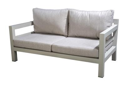 Midori sofa 2 seater aluminium salix/flax beige AW Yoi - Yoi Midori sofa 2 seater aluminium salix/flax beige AW Yoi - Yoi