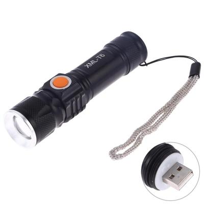 Ultra heldere oplaadbare LED Torch zaklamp Ultra heldere oplaadbare LED Torch zaklamp