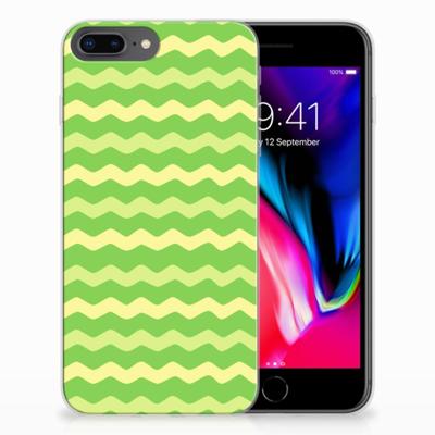 Apple iPhone 7 Plus | 8 Plus | TPU bumper | Waves Green