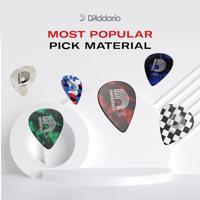 D&apos;Addario 1CRB4-10 Rainbow celluloid plectra 10 pack medium - thumbnail