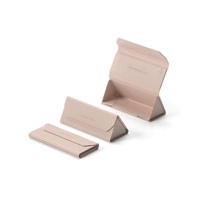 Satechi FindAll vegan-lederen brillenkoker met FindMy - Desert Rose