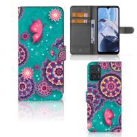 Motorola Moto E22 | E22i Hoesje Cirkels en Vlinders - thumbnail