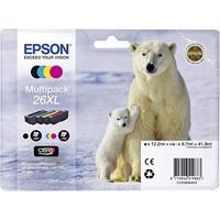 Epson Polar bear Multipack 4-colours 26XL Claria Premium Ink - thumbnail