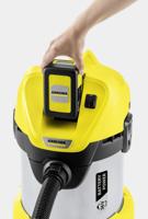 Karcher WD 3 Battery Premium Set Accu Nat- en droogstofzuiger - 1.629-951.0 - thumbnail