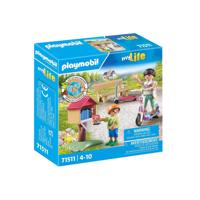 PLAYMOBIL My Life boekenruil voor boekenwurmen 71511 - thumbnail