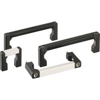 Rohde UG-02.100.04 Handgreep Voor cilinderschroeven Zwart (l x b x h) 114 x 12 x 40 mm 1 stuk(s) - thumbnail