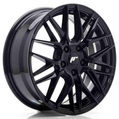 Autovelg Japan Racing JR2817704F2565GB Zwart 4 x 108 PCD 4x108 ET25 17" CB 65,1