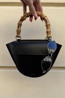 Wandler crossbody Hortensia Mini 25102-000025 black/bamboo - thumbnail