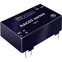 AC/DC-printnetvoeding RECOM RAC03-24SC 24 V/DC 0.125 A 3 W - thumbnail