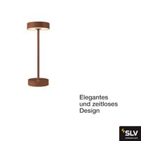 SLV Buiten tafellampVinolina roest - oplaadbaar - 1007361 - thumbnail