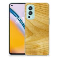 OnePlus Nord 2 5G | Bumper Hoesje | Licht Hout - thumbnail