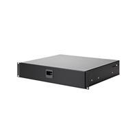 Adam Hall 87402E 19 inch rackschuiflade 2 HE Staal - thumbnail