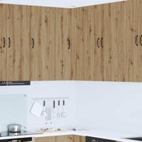 Keukenkast aan de muur met plank Artisan Eiken 57 x 57 x 100 cm - thumbnail