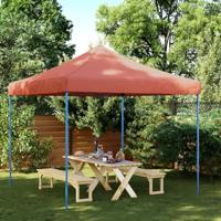 VidaXL Partytent inklapbaar pop-up 292x292x315 cm terracotta - thumbnail
