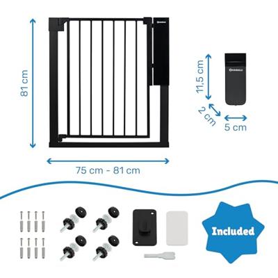 BADABULLE veilige en pass hekken / barelen zwart