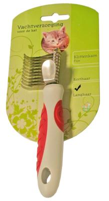 Kat klittenkam L-vorm 11 tanden Vachtverzorging-kat Gebr. de Boon - Gebr de boon Kat klittenkam L-vorm 11 tanden Vachtverzorging-kat Gebr. de Boon - Gebr de boon