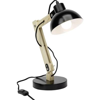 Brilliant Moda 98979/06 Bureaulamp LED E27 25 W Zwart Brilliant Moda 98979/06 Bureaulamp LED E27 25 W Zwart