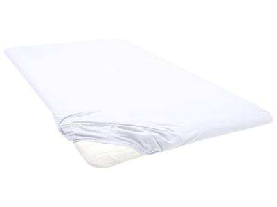 Biberna Jersey hoeslaken (Wit, 140-160 x 200 cm)