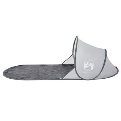VidaXL Strandtent pop-up waterdicht grijs