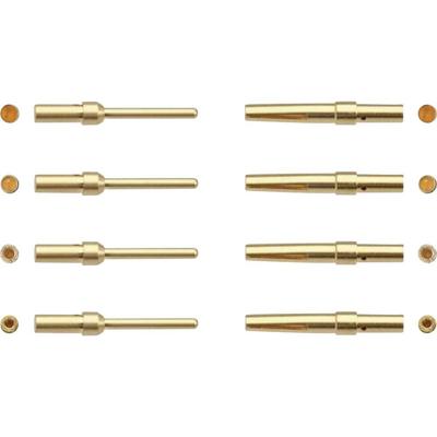 HARTING 09670008576 09 67 000 8576 Male connector AWG (min.): 24 AWG (max.): 20 Verguld 1 stuk(s) Piece