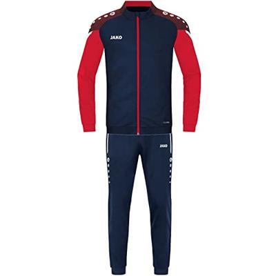 JAKO M9122 Trainingspak Polyester Performance - Marine/Rood - S