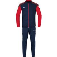 JAKO M9122 Trainingspak Polyester Performance - Marine/Rood - S - thumbnail