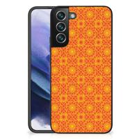Samsung Galaxy S22 Plus Back Case Batik Oranje - thumbnail