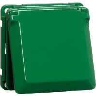 PEHA by Honeywell 632311 Wandcontactdoos Compleet 1-voudig Groen 1 stuk(s)