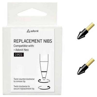 Adonit ADNRT Reserve punten Set van 2 stuks Zwart