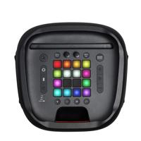 Party Box 1000 - Powerful Portable Party Speaker with Full LED Front and DJ Pad - Zwart - thumbnail
