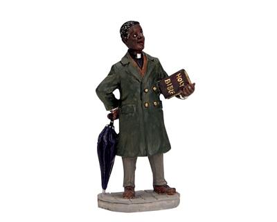 Lemax preacher kerstdorp figuur type 1 2001
