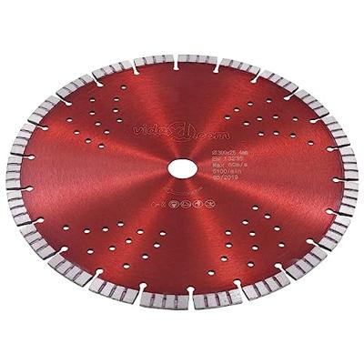 VidaXL Diamantzaagblad met turbo en gaten 300 mm staal