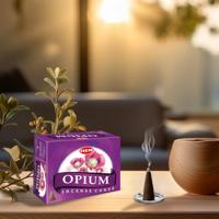 HEM Wierook Kegel Opium (12 pakjes) - thumbnail