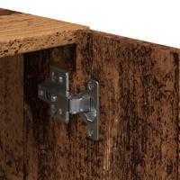 Tv-meubel 180x31,5x40 cm bewerkt hout oud houtkleurig - thumbnail